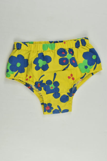 Marimekko Size 1 (86 cm, 18 months) Floral Dress with Matching Bloomers