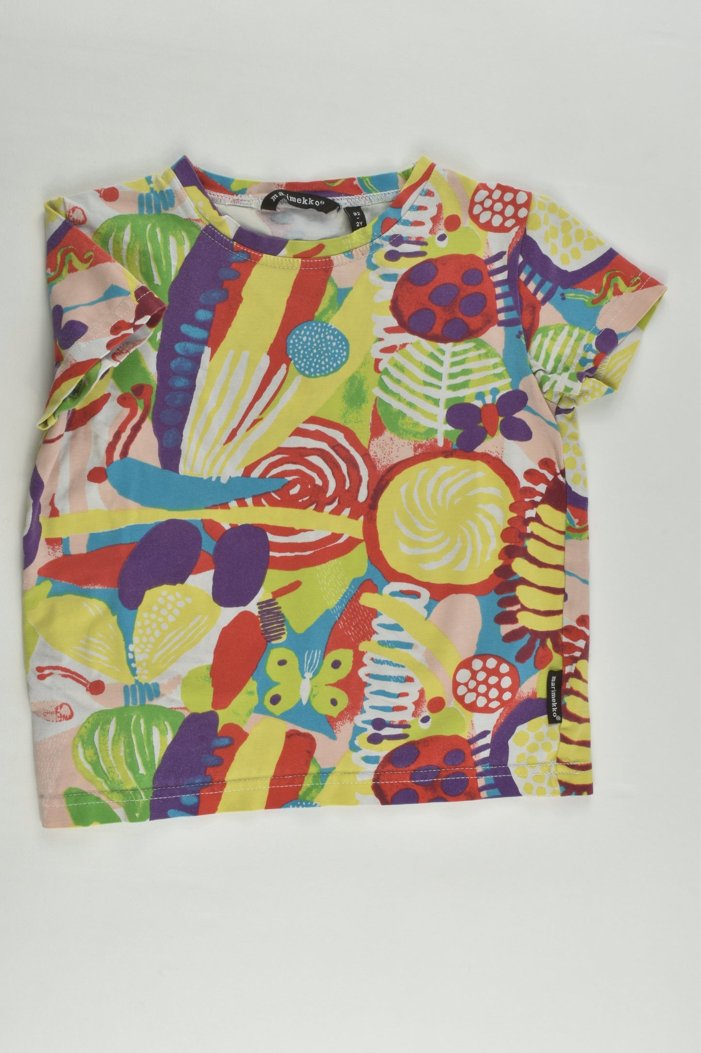 Marimekko Size 2 (92 cm) Butterflies and more T-shirt