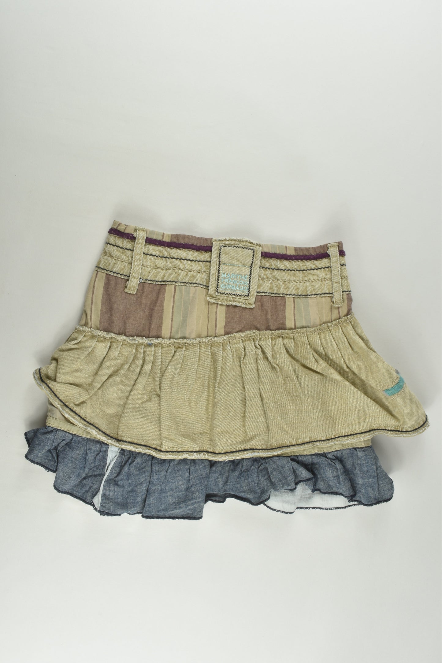 Marithé François Girbaud Size 8 Cotton/Viscose Skirt