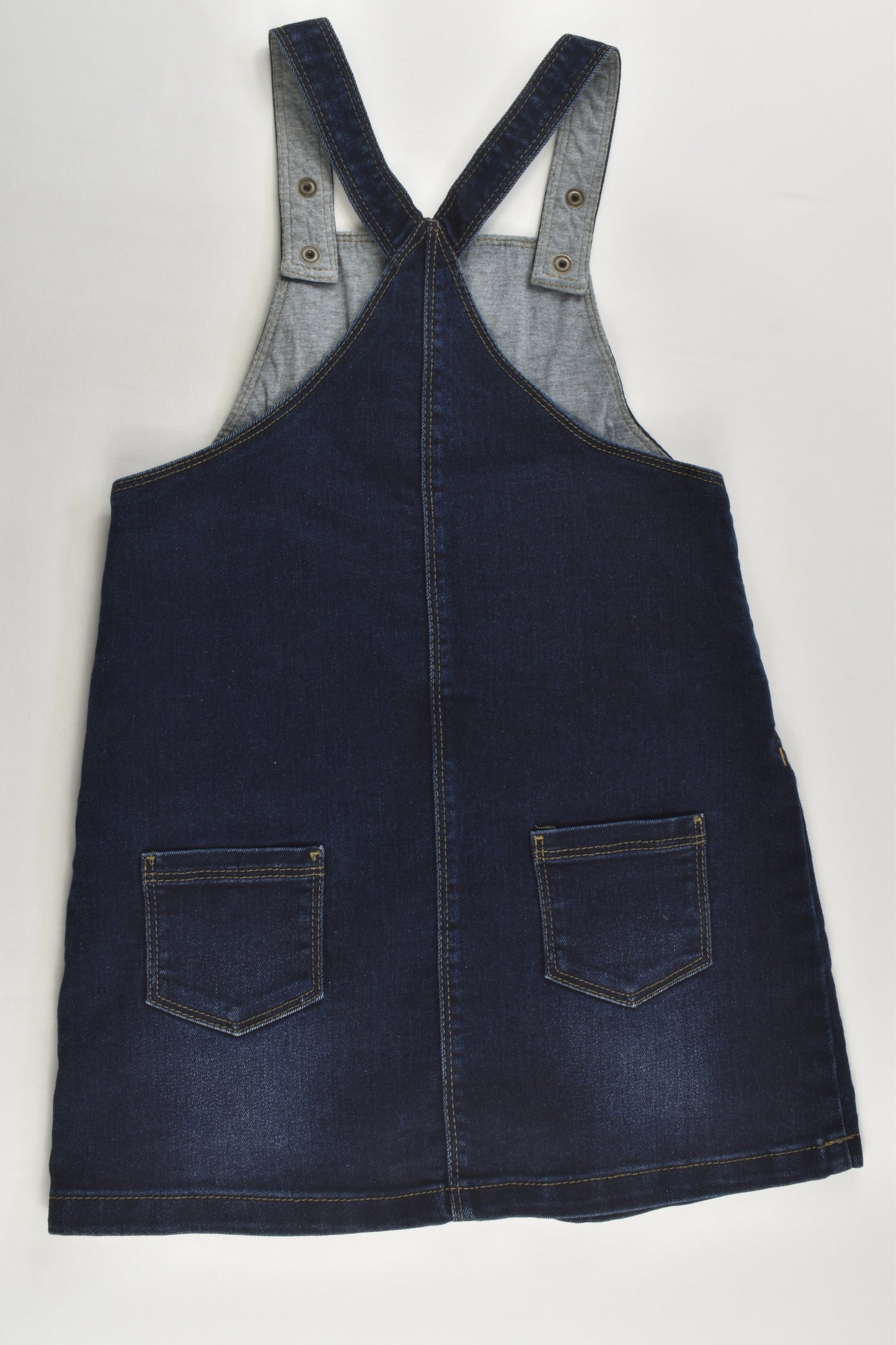 Mark & Spencer Size 2-3 (98 cm) Stretchy Denim Pinafore