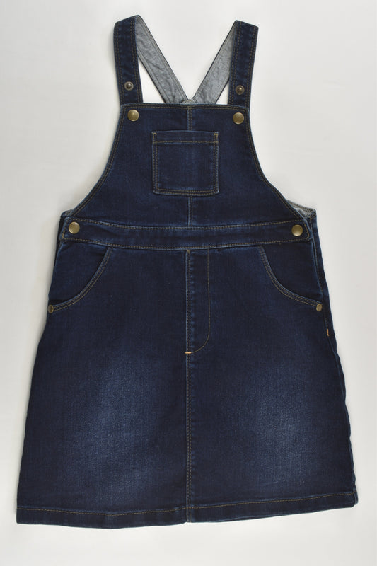 Mark & Spencer Size 2-3 (98 cm) Stretchy Denim Pinafore