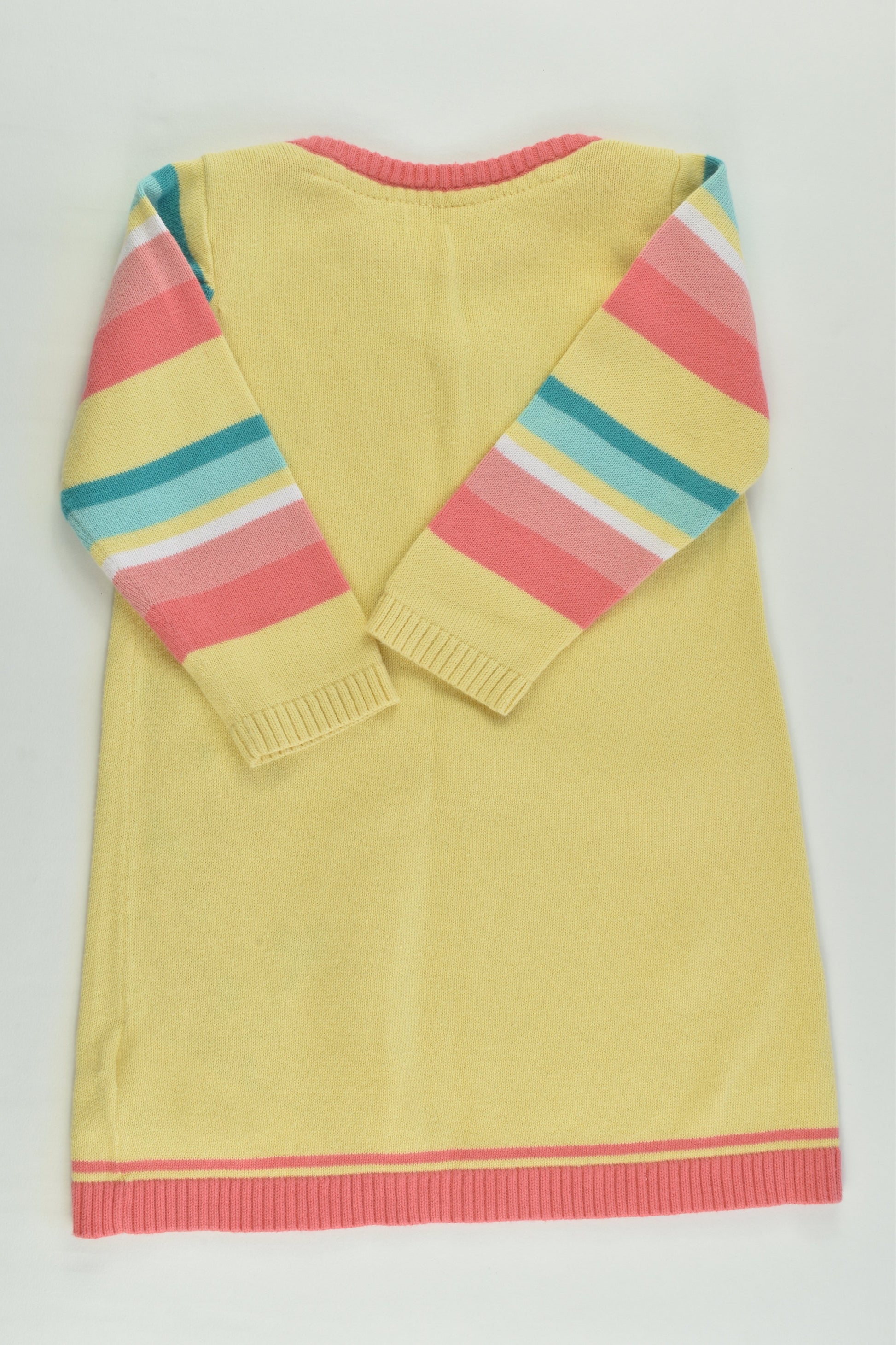 Marks & Spencer Size 0 (6-9 months) Giraffe Knitted Dress