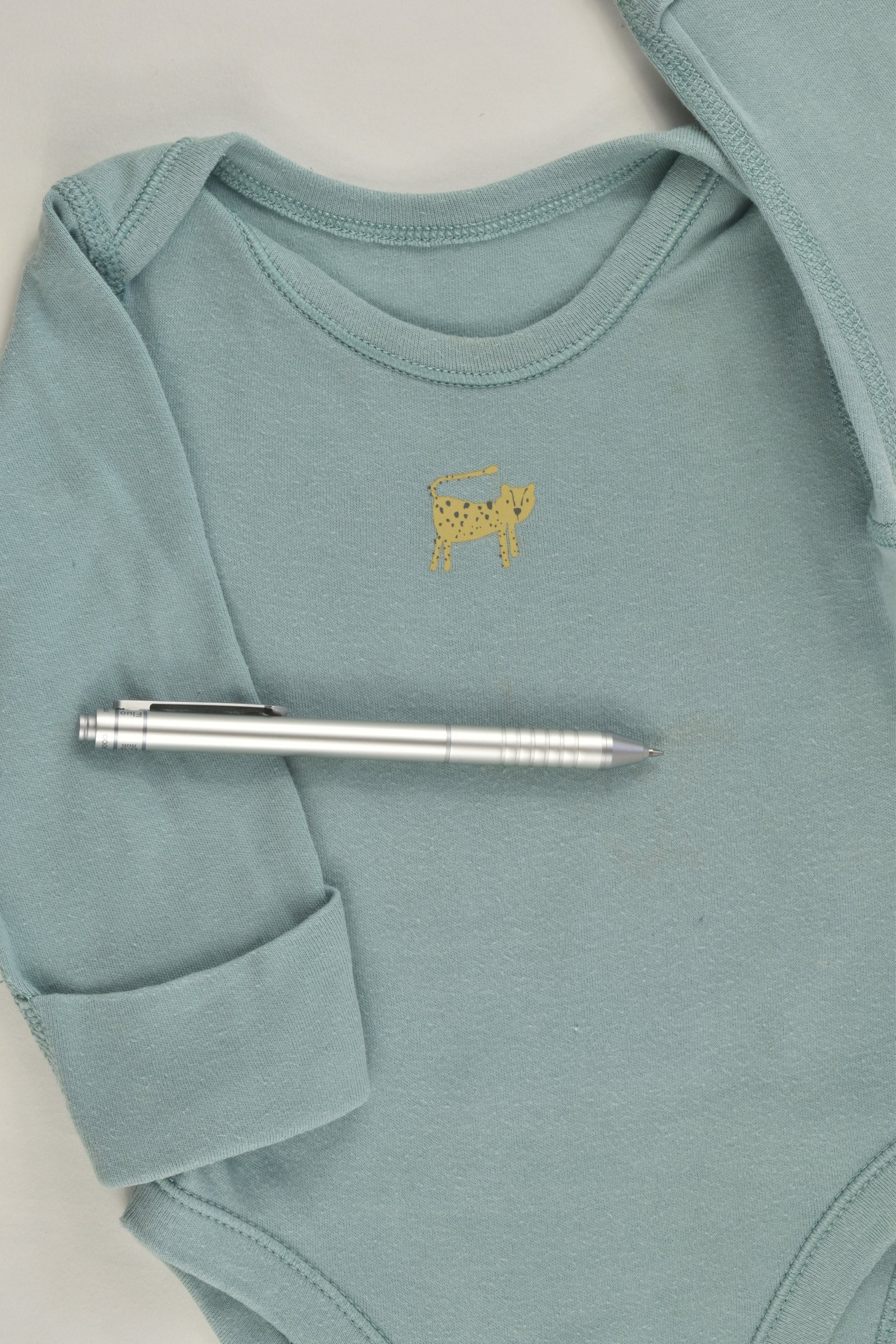 Marks & Spencer Size 00 (3-6 months) Lepard Bodysuit
