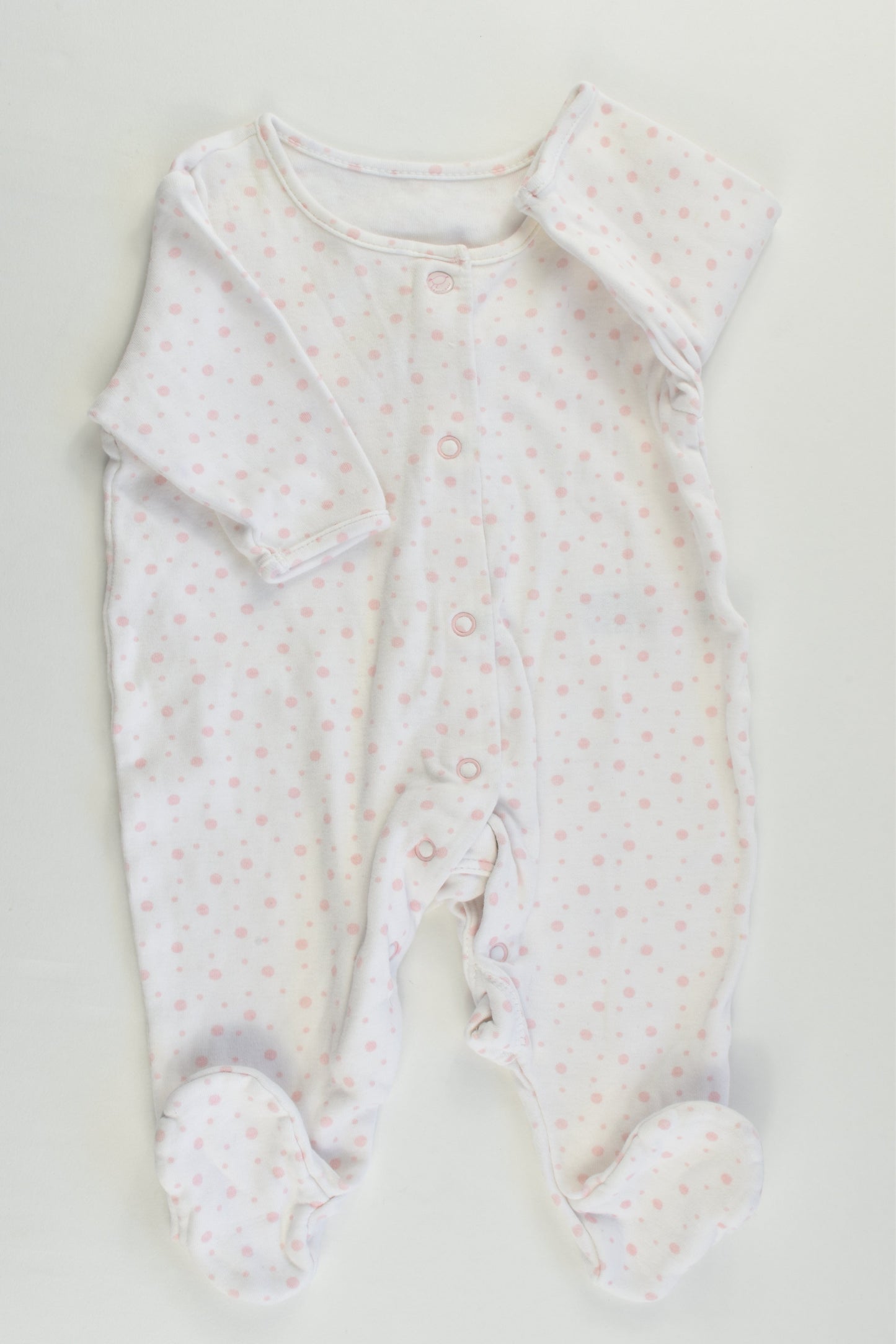 Marks & Spencer Size 0000 (54 cm) Footed Romper