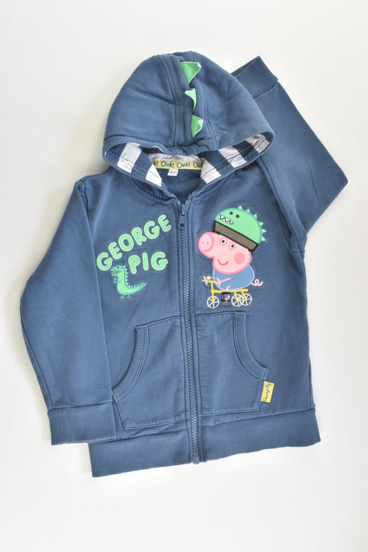 Marks & Spencer Size 1-2 (90 cm) George Pig Hooded Jumper