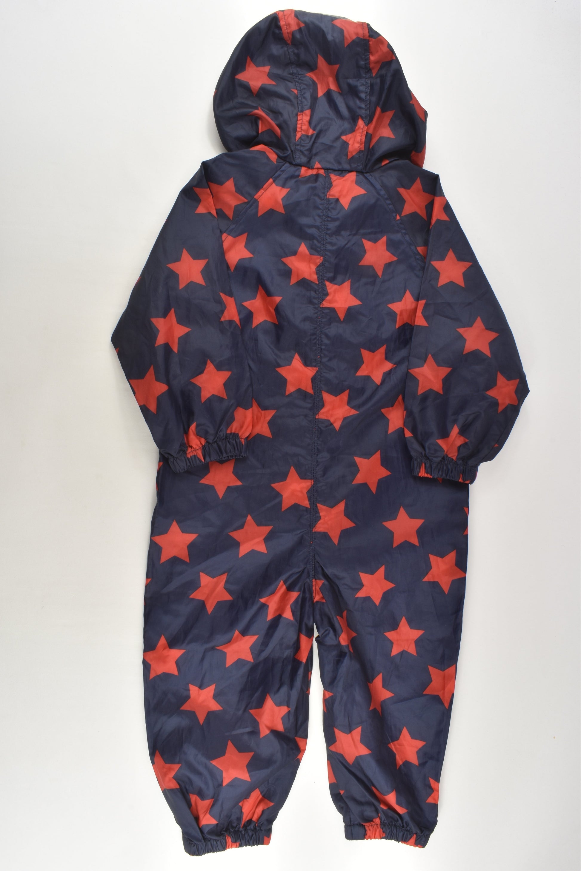 Marks & Spencer Size 1-2 (90 cm) Lightweight Stars Puddle Suit