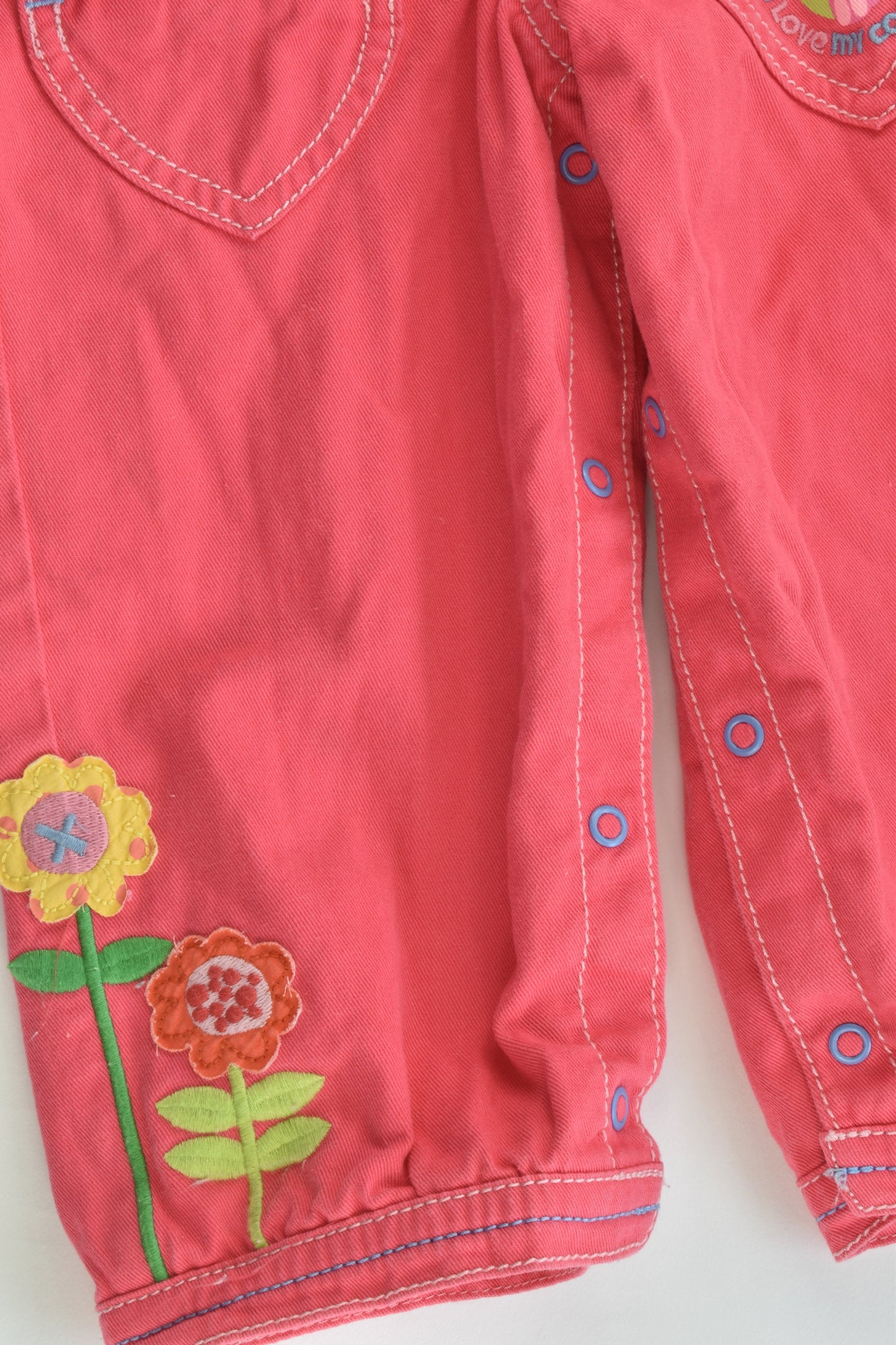 Marks & Spencer Size 2 (18-24 months, 90 cm) Lined 'Cool Cat' Overalls