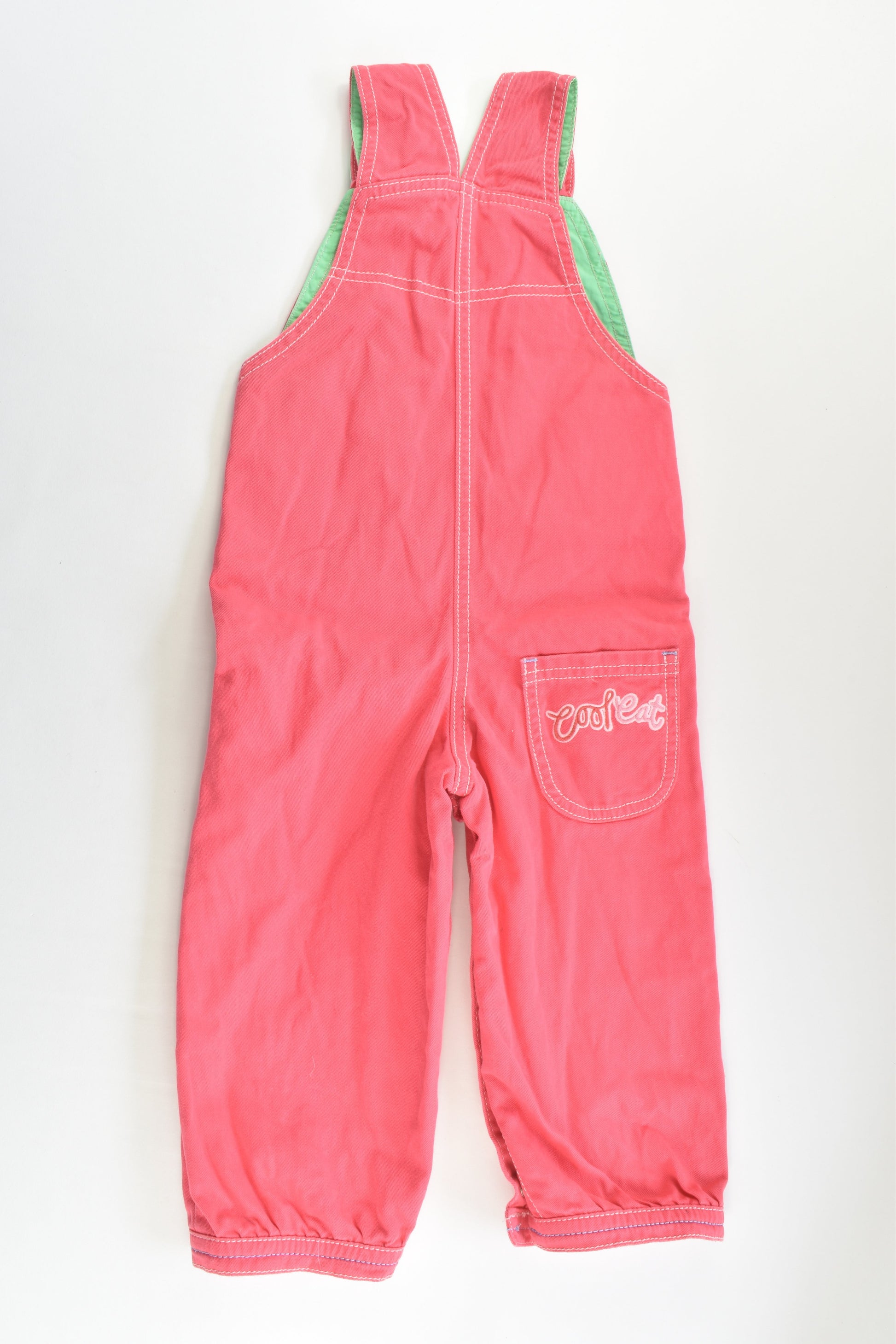 Marks & Spencer Size 2 (18-24 months, 90 cm) Lined 'Cool Cat' Overalls