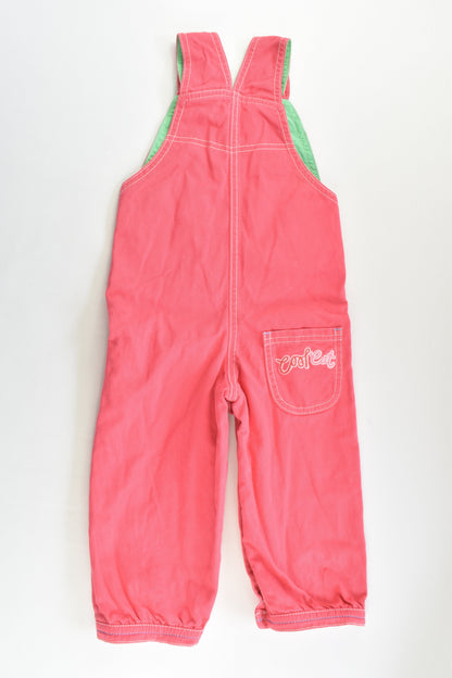 Marks & Spencer Size 2 (18-24 months, 90 cm) Lined 'Cool Cat' Overalls