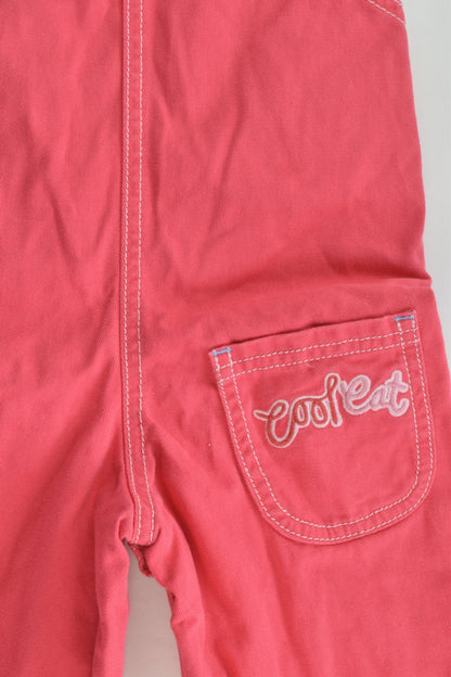 Marks & Spencer Size 2 (18-24 months, 90 cm) Lined 'Cool Cat' Overalls