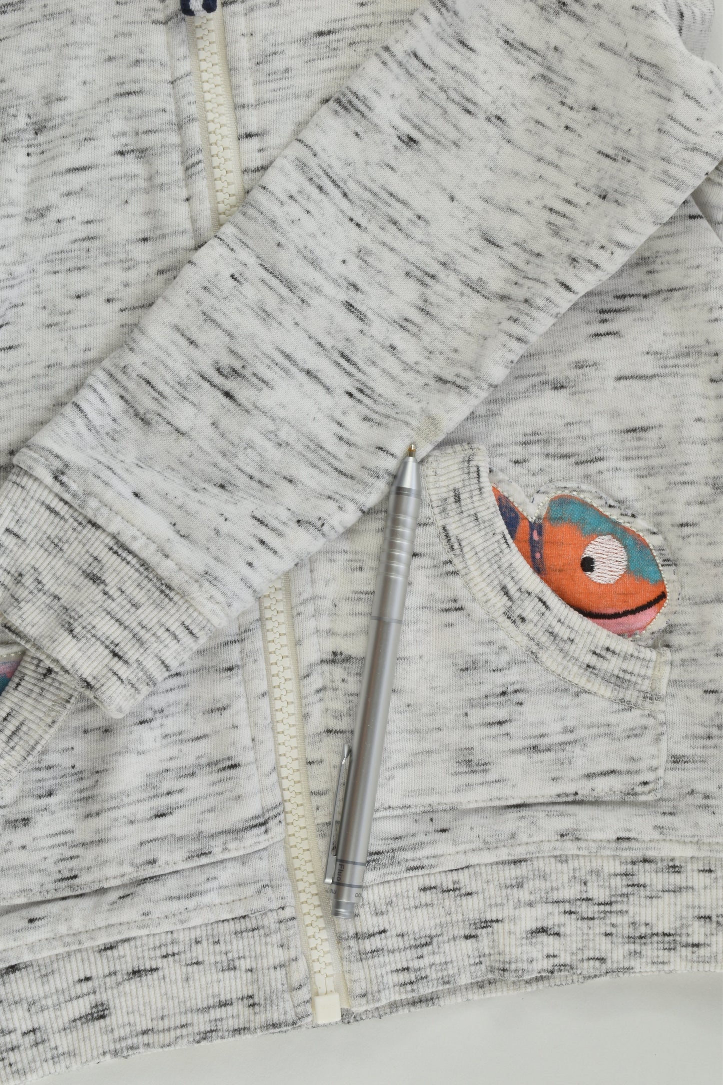 Marks & Spencer Size 2-3 (98 cm) Chameleon Hooded Zip Jumper