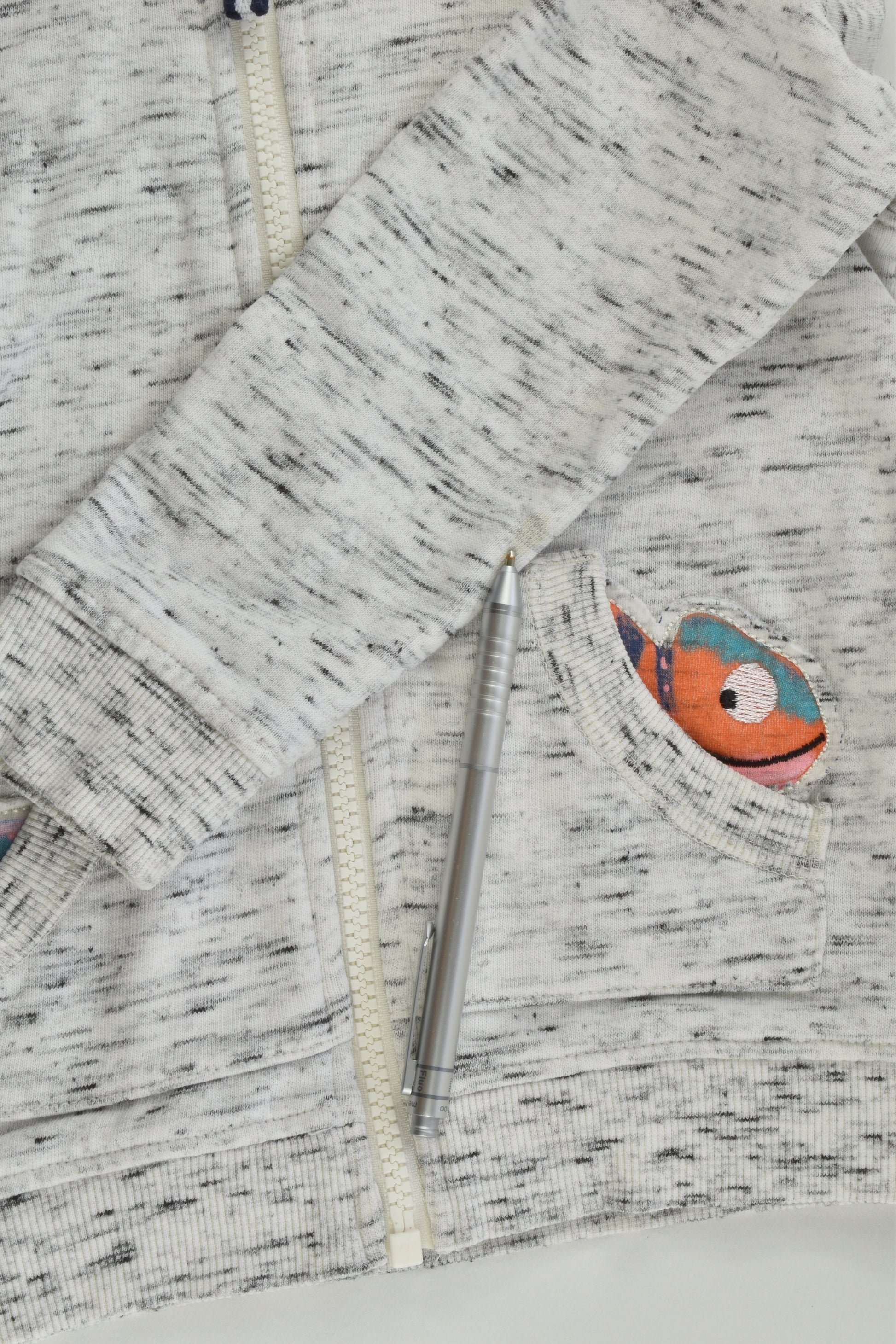Marks & Spencer Size 2-3 (98 cm) Chameleon Hooded Zip Jumper
