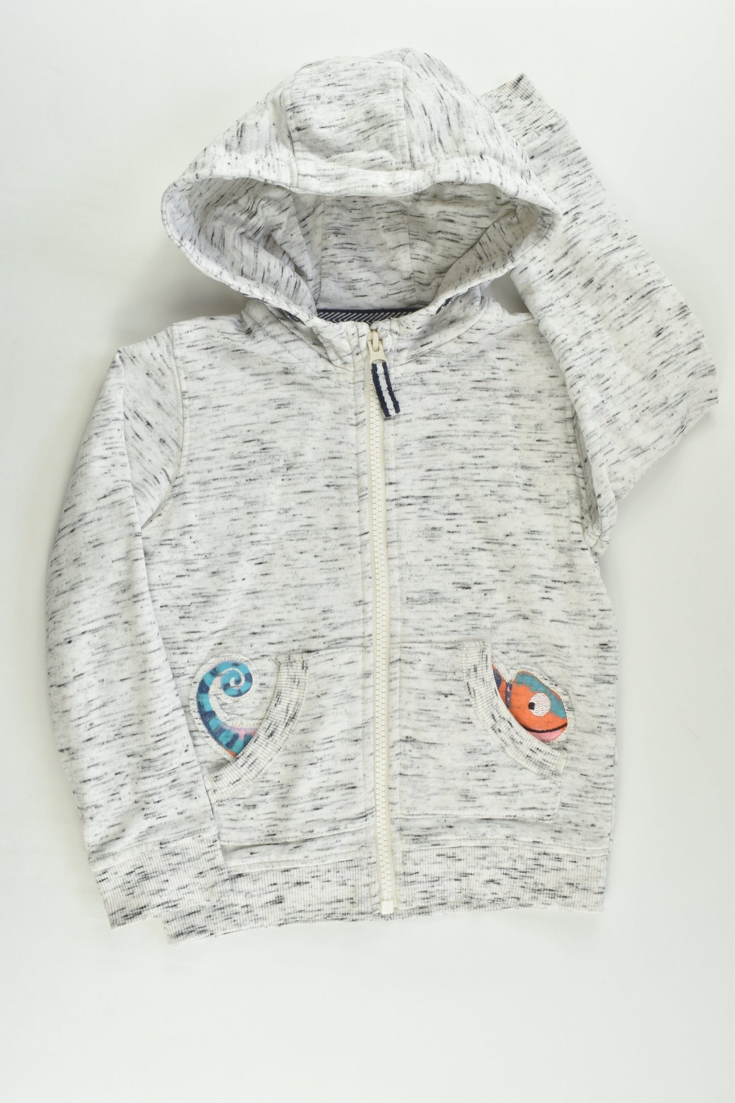 Marks & Spencer Size 2-3 (98 cm) Chameleon Hooded Zip Jumper