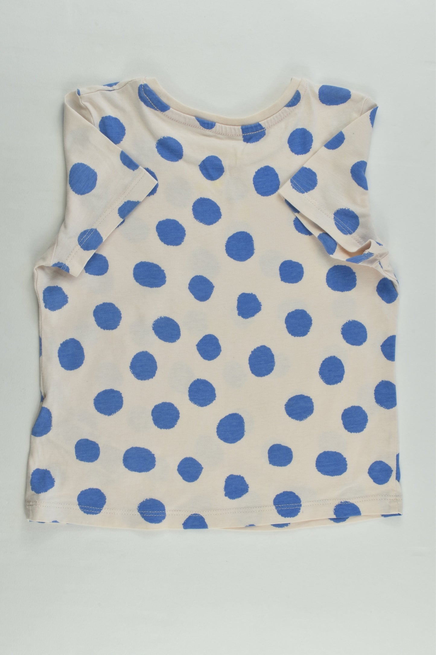 Marks & Spencer Size 3-4 (104 cm) Polka Dots T-shirt