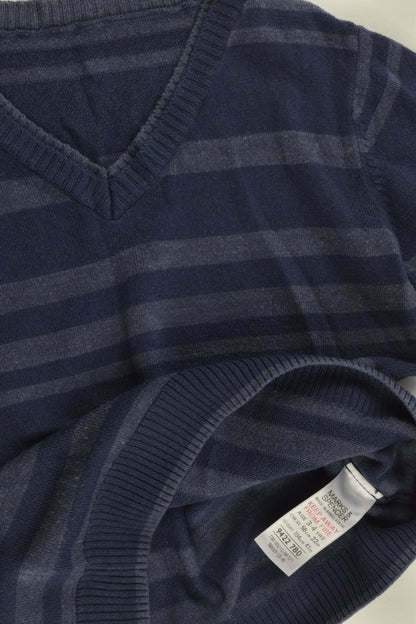 Marks & Spencer Size 3-4 (104 cm) Striped Knitted Jumper