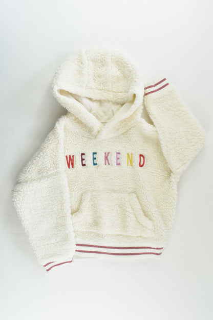 Marks & Spencer Size 3-4 'Weekend' Fluffy Jumper