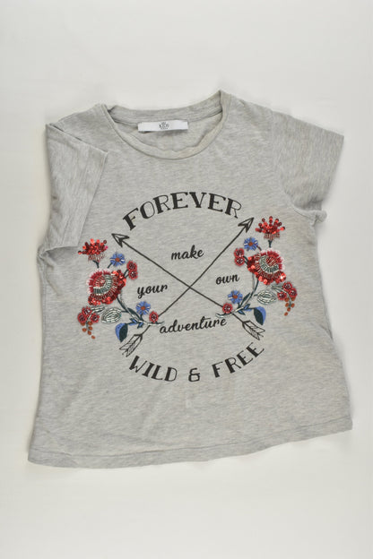 Marks & Spencer Size 4-5 'Wild and Free' T-shirt