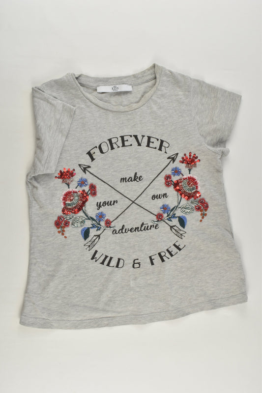 Marks & Spencer Size 4-5 'Wild and Free' T-shirt