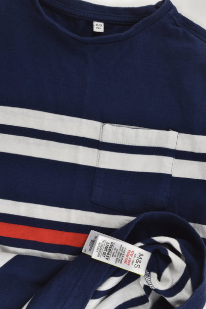 Marks & Spencer Size 8-9 Striped T-shirt