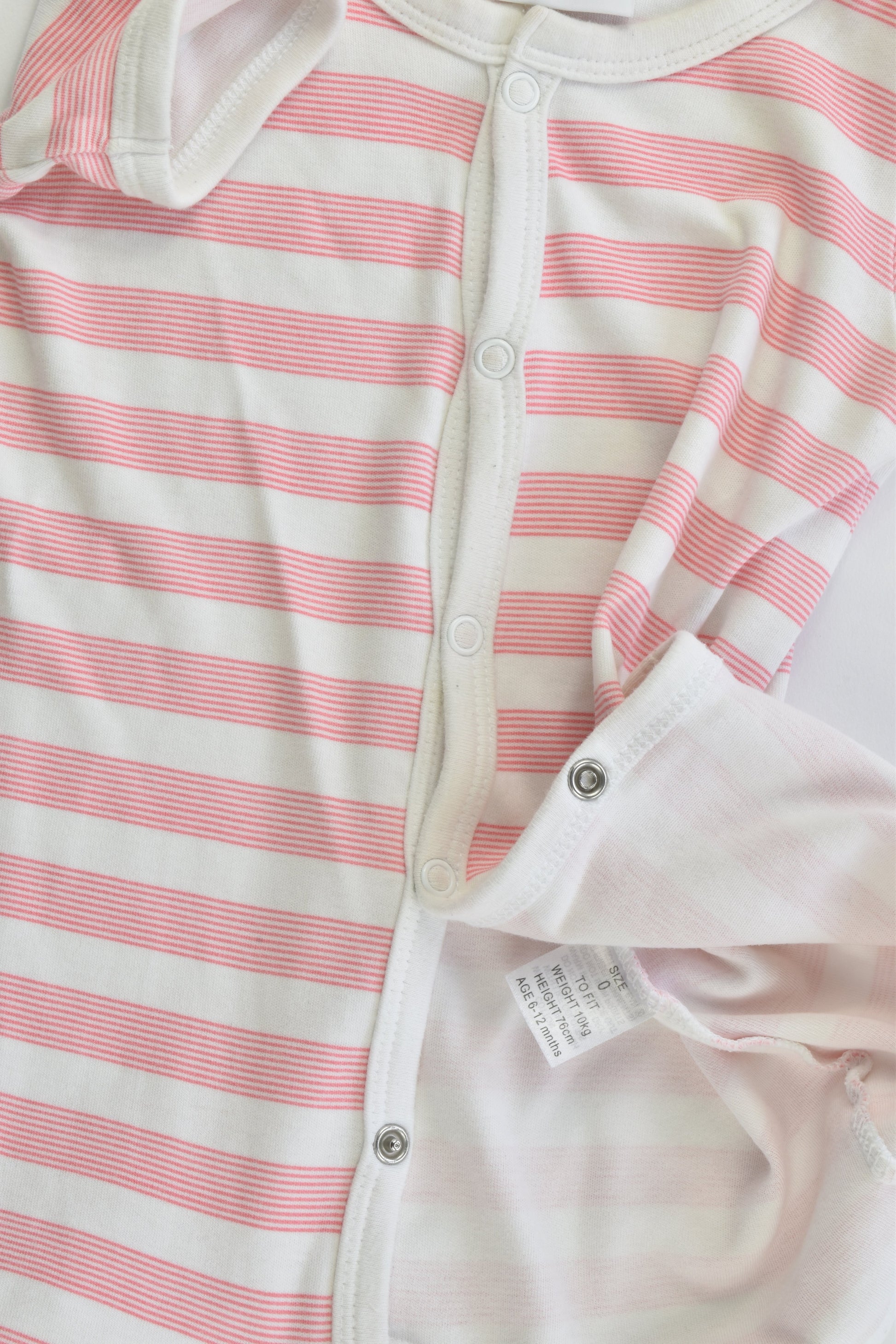 Marquise Size 0 (6-12 months, 76 cm) Striped Short Romper
