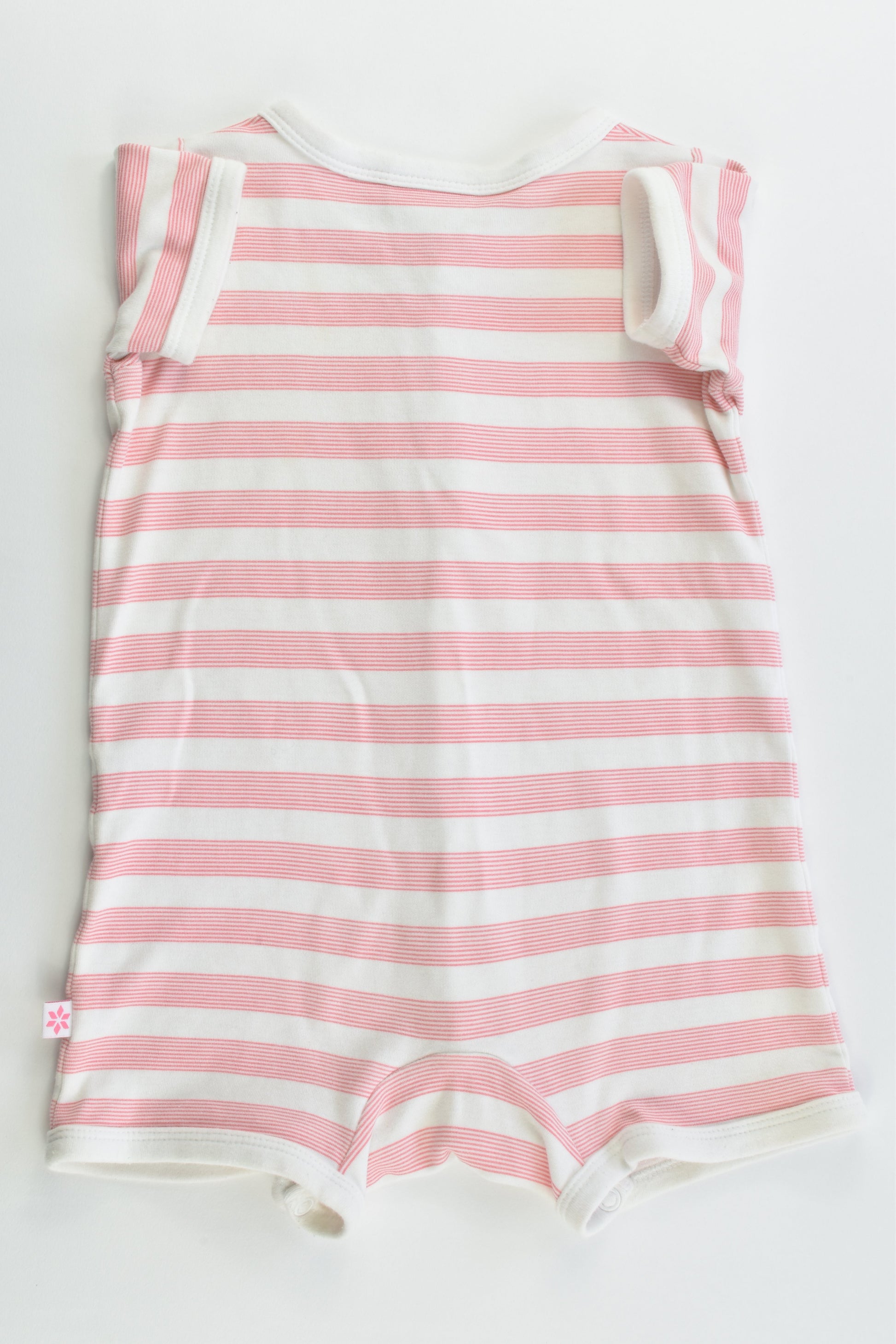 Marquise Size 0 (6-12 months, 76 cm) Striped Short Romper