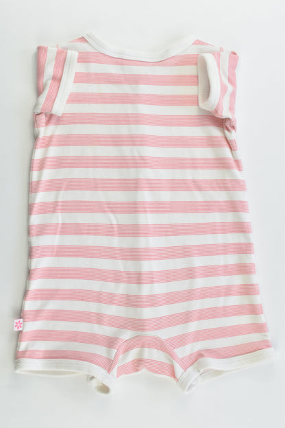 Marquise Size 0 (6-12 months, 76 cm) Striped Short Romper