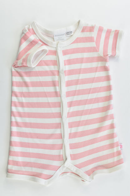 Marquise Size 0 (6-12 months, 76 cm) Striped Short Romper