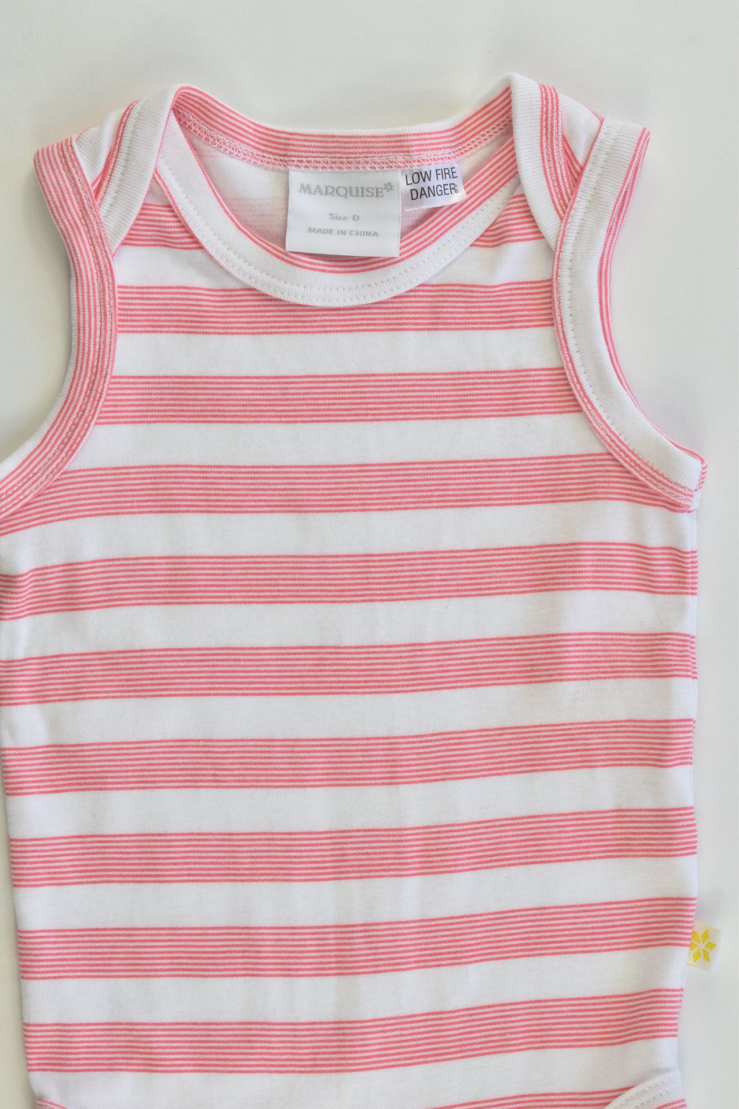 Marquise Size 0 (6-12 months) Striped Bodysuit