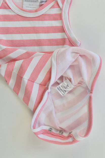 Marquise Size 0 (6-12 months) Striped Bodysuit