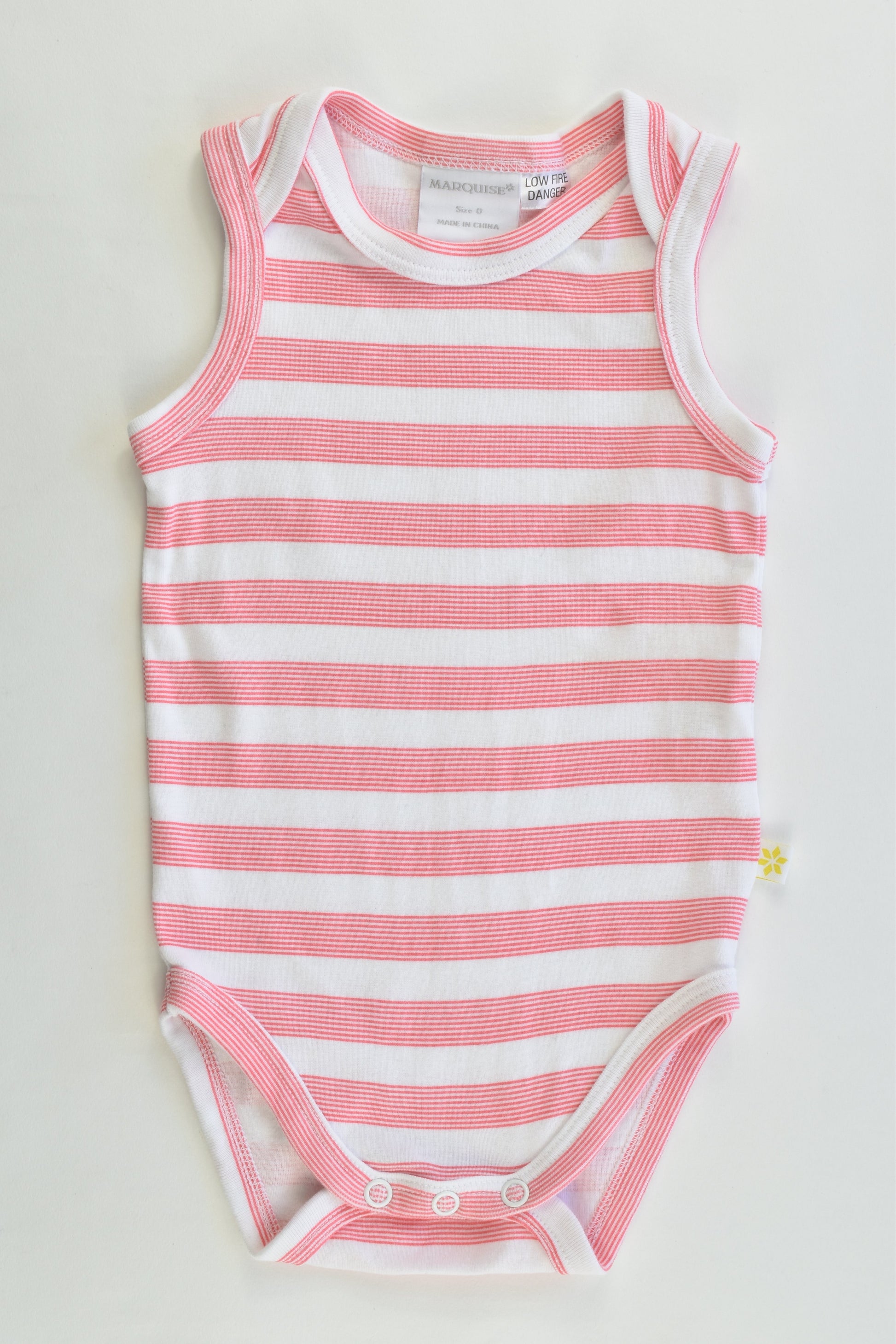 Marquise Size 0 (6-12 months) Striped Bodysuit