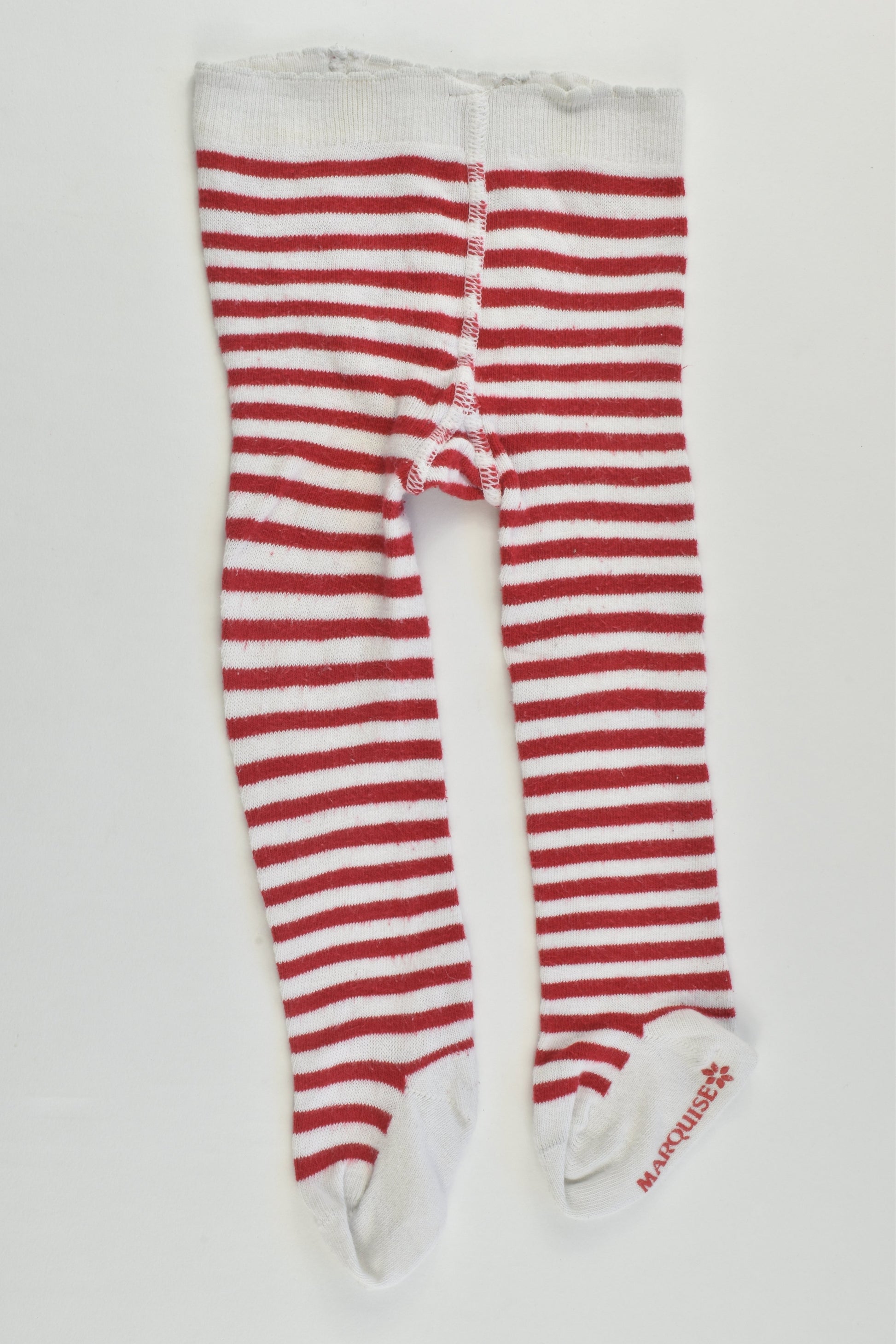 Marquise Size 0 (6-12 months) Striped Footed Tights