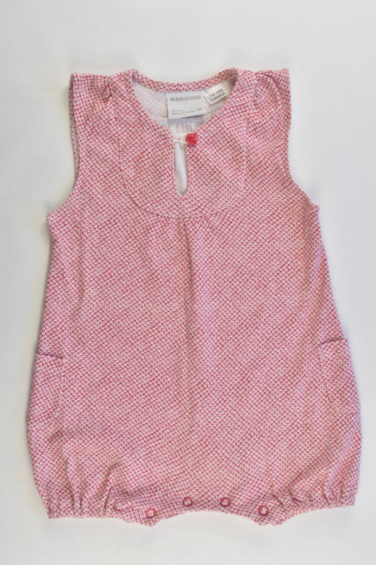 Marquise Size 0 (6-12 months) Summer Romper