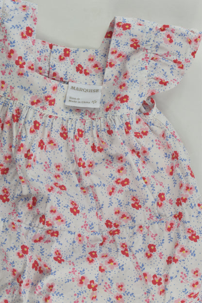 Marquise Size 0 Floral Dress