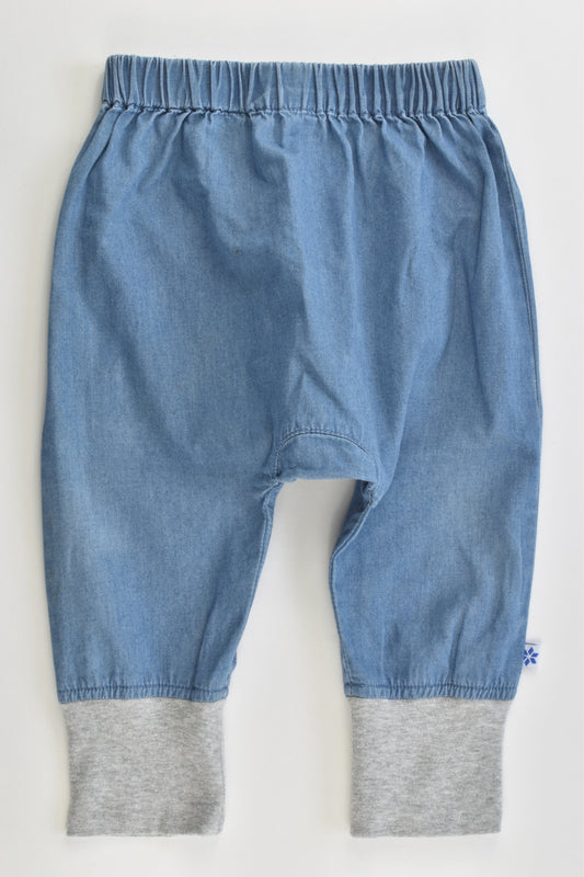 Marquise Size 0 Lightweight Baggy Denim Pants