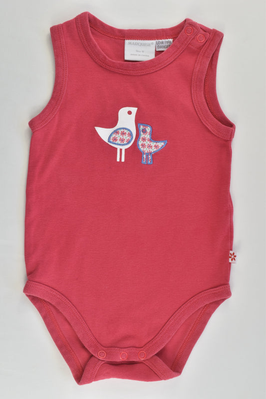 Marquise Size 0 Two Birds Bodysuit