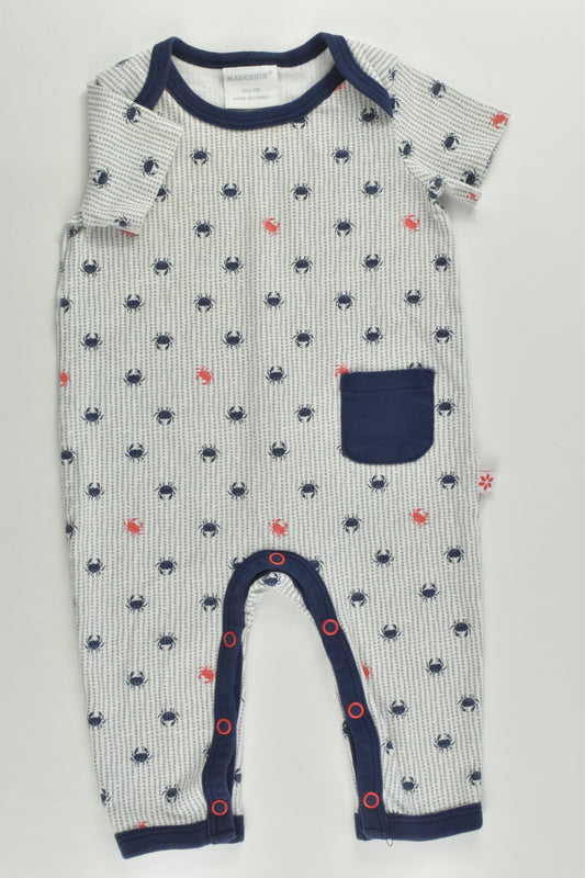 Marquise Size 00 Crabs Short Romper