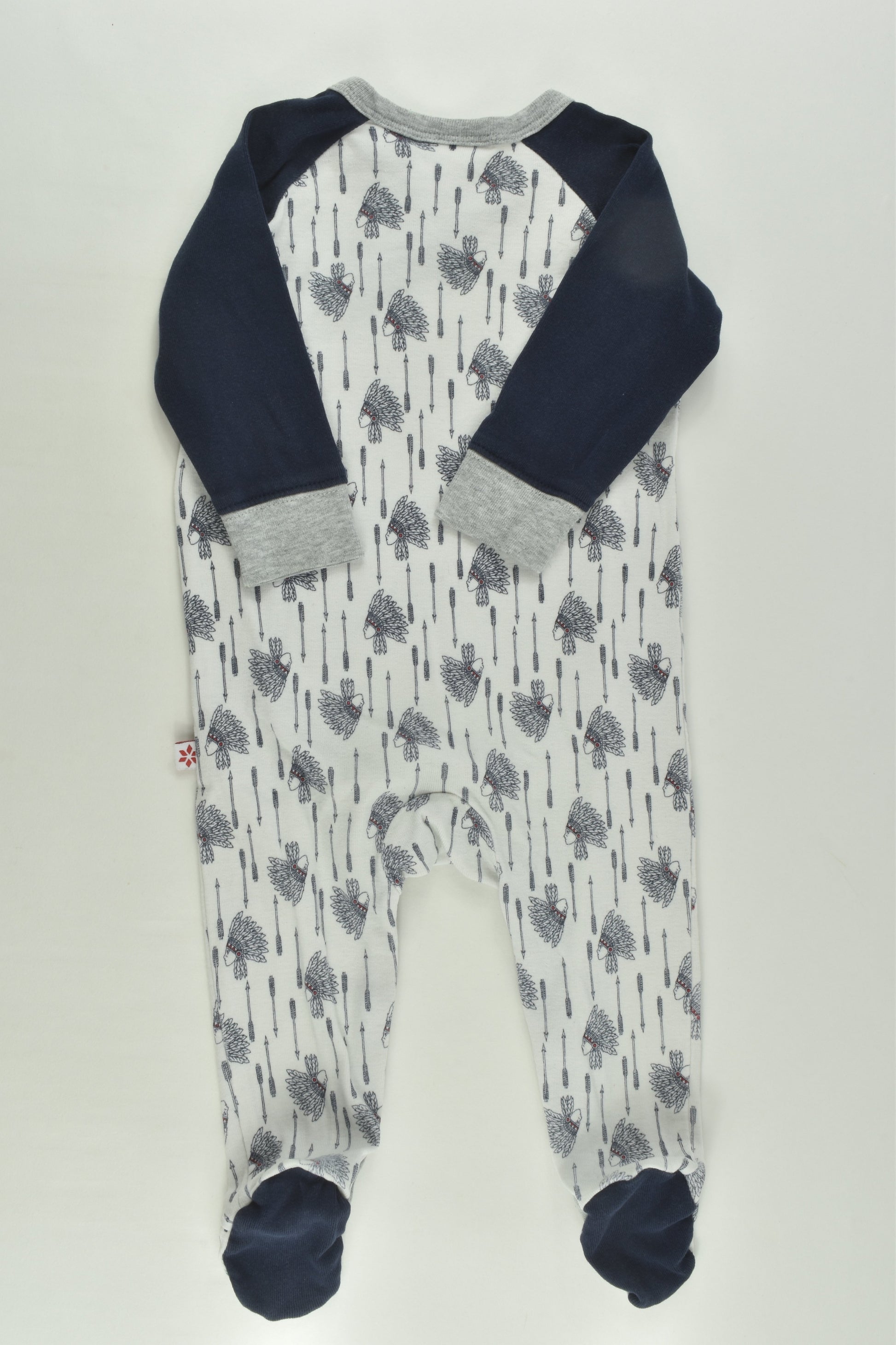 Marquise Size 00 Footed Romper