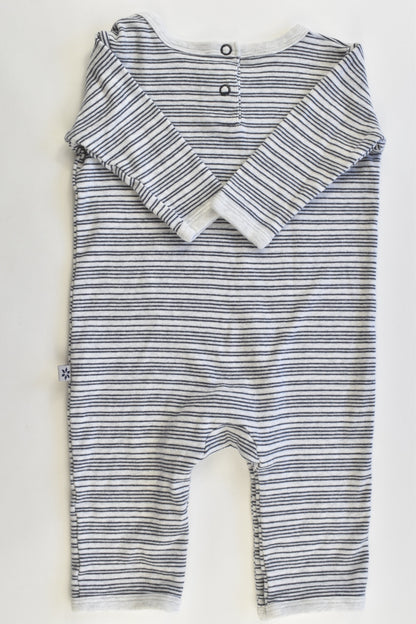 Marquise Size 00 Polar Bear on Bike Romper