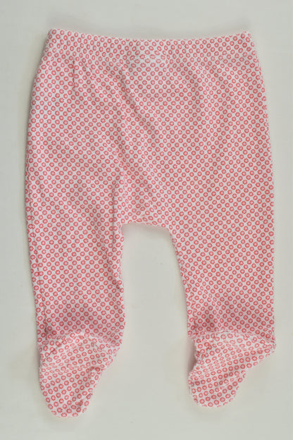 Marquise Size 000 Floral Footed Pants
