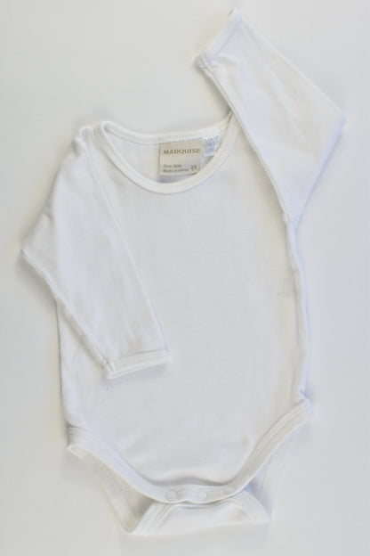 Marquise Size 000 Long Sleeve Bodysuit