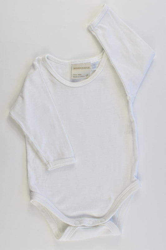 Marquise Size 000 Long Sleeve Bodysuit