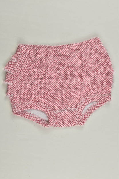 Marquise Size 000 Ruffle Back Bloomers