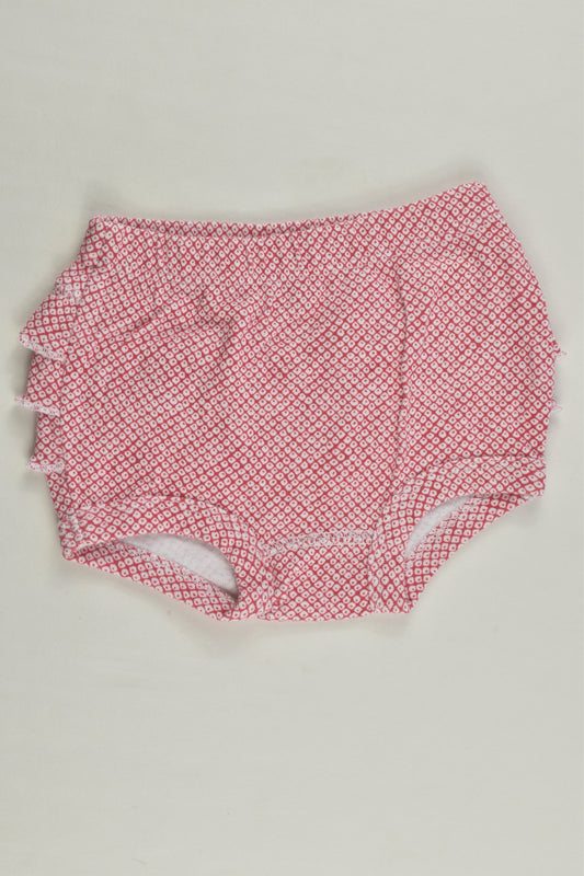 Marquise Size 000 Ruffle Back Bloomers