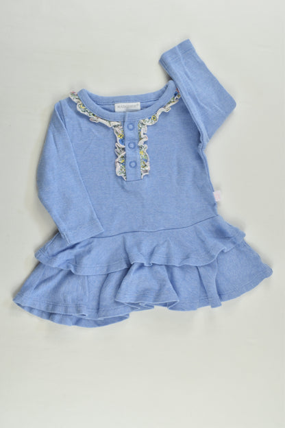 Marquise Size 000 Ruffle Hem Dress/Tunic