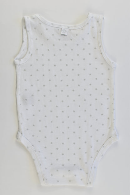 Marquise Size 000 Sleeveless Stars Bodysuit