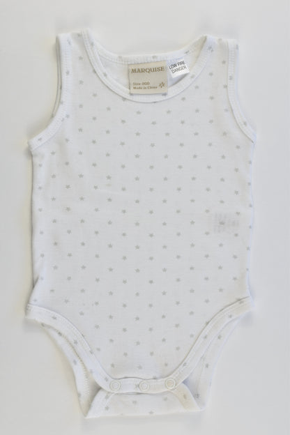 Marquise Size 000 Sleeveless Stars Bodysuit