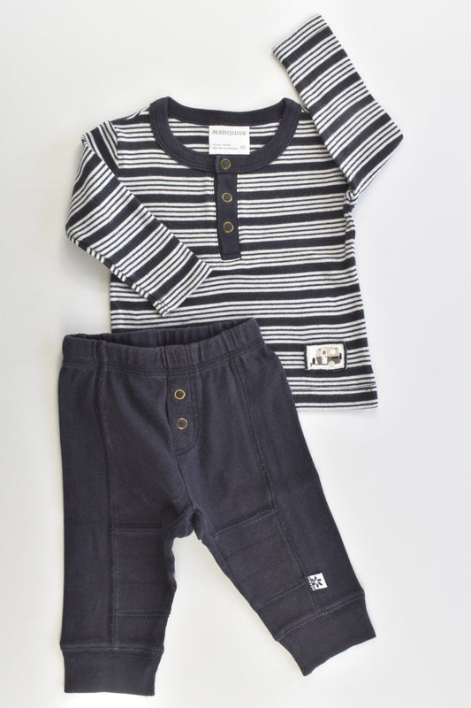 Marquise Size 000 Striped Set
