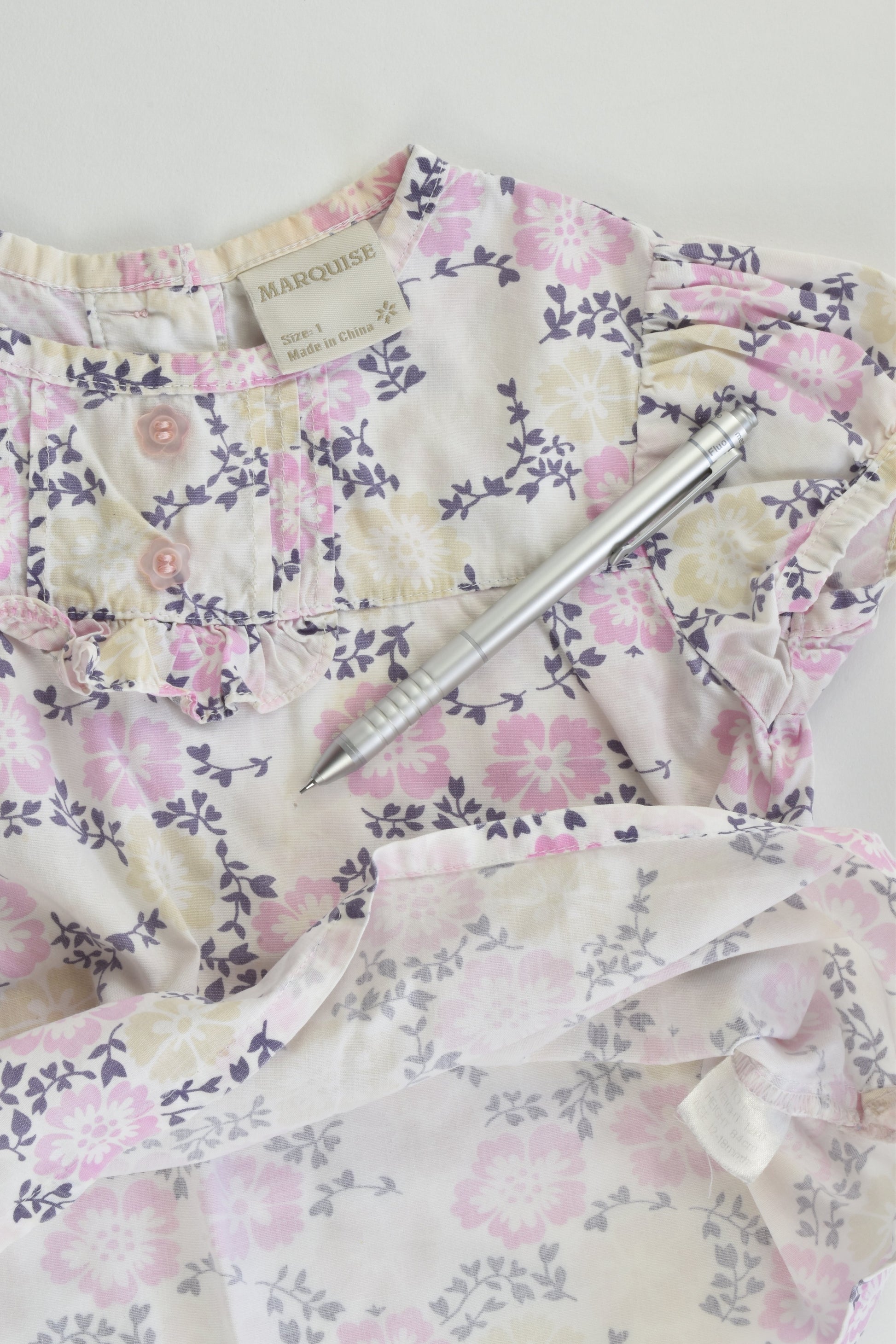 Marquise Size 1 Floral Blouse