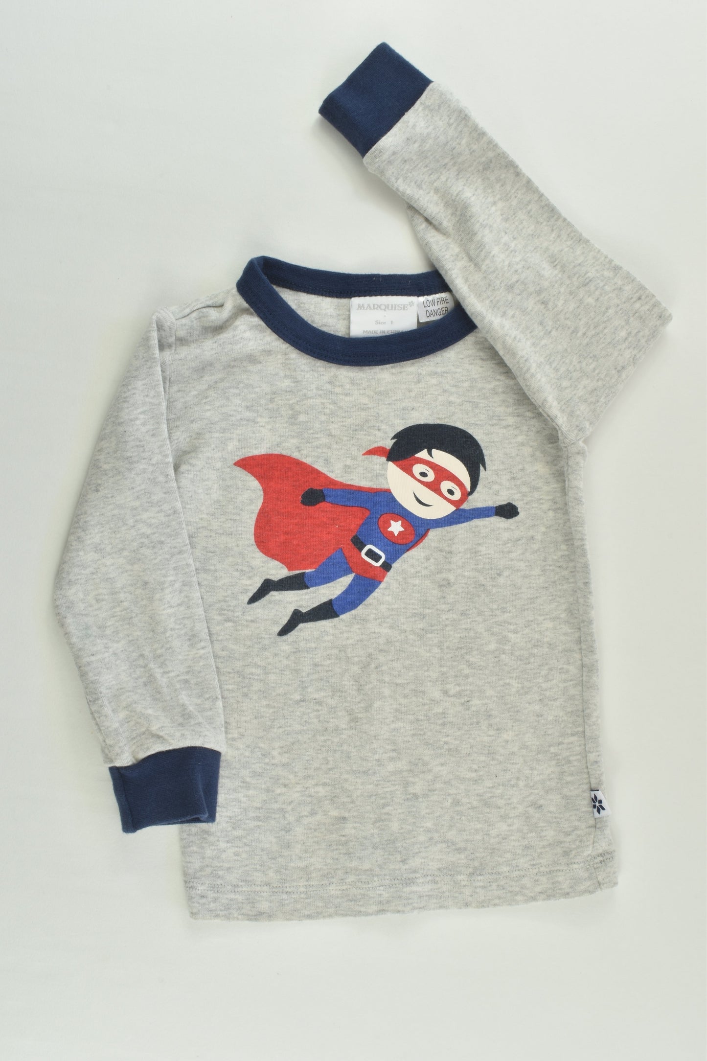Marquise Size 1 Superhero Pj Set