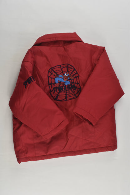 Marvel Kids Size 0-1 (6-12 months) Lightly Padded Spiderman Jacket